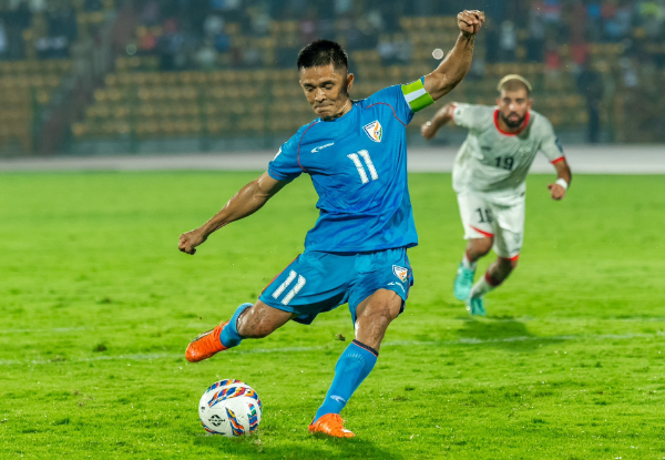 FIFA World Cup 2026: Sunil Chhetri scores goal in his 150th international match against Afghanistan