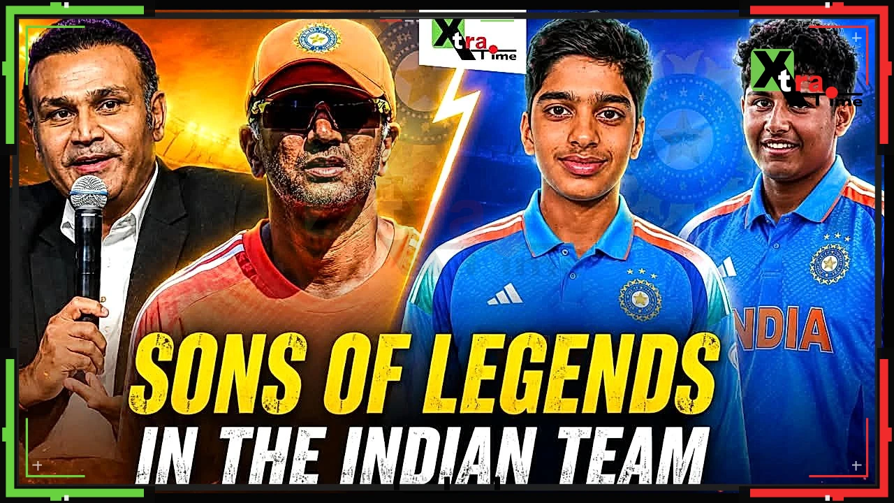 Dravid and Sehwag’s Sons Set to Share the India U-19 Dressing Room