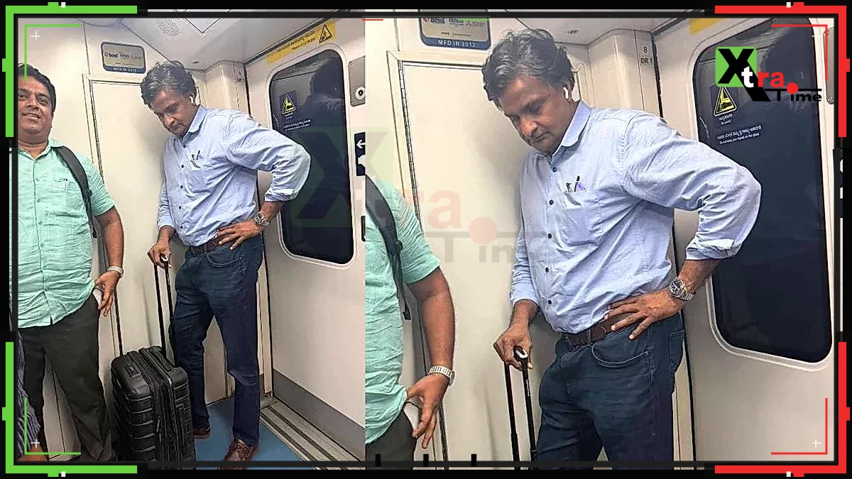 Javagal Srinath won the hearts of fans by traveling on the Bengaluru Metro like an ordinary passenger and leading a simple lifestyle