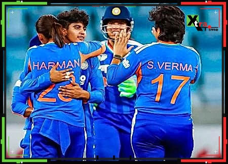 Pakistan bowled out for 55; Indian women's team defeats Pakistan by 7 wickets