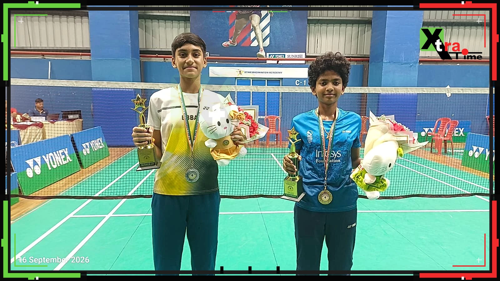 Young Shuttlers Shine as National Badminton Sub-Junior Tournament 2026 Concludes in Harinavi