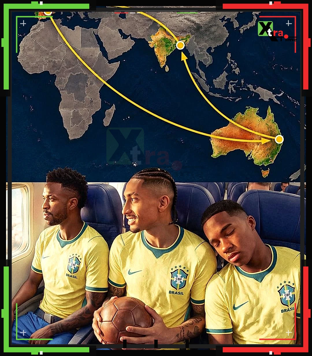 Raphinha, Vinicius and Endrick’s ‘World Tour’: Brazil Stars Face 35,000-Km Travel Marathon