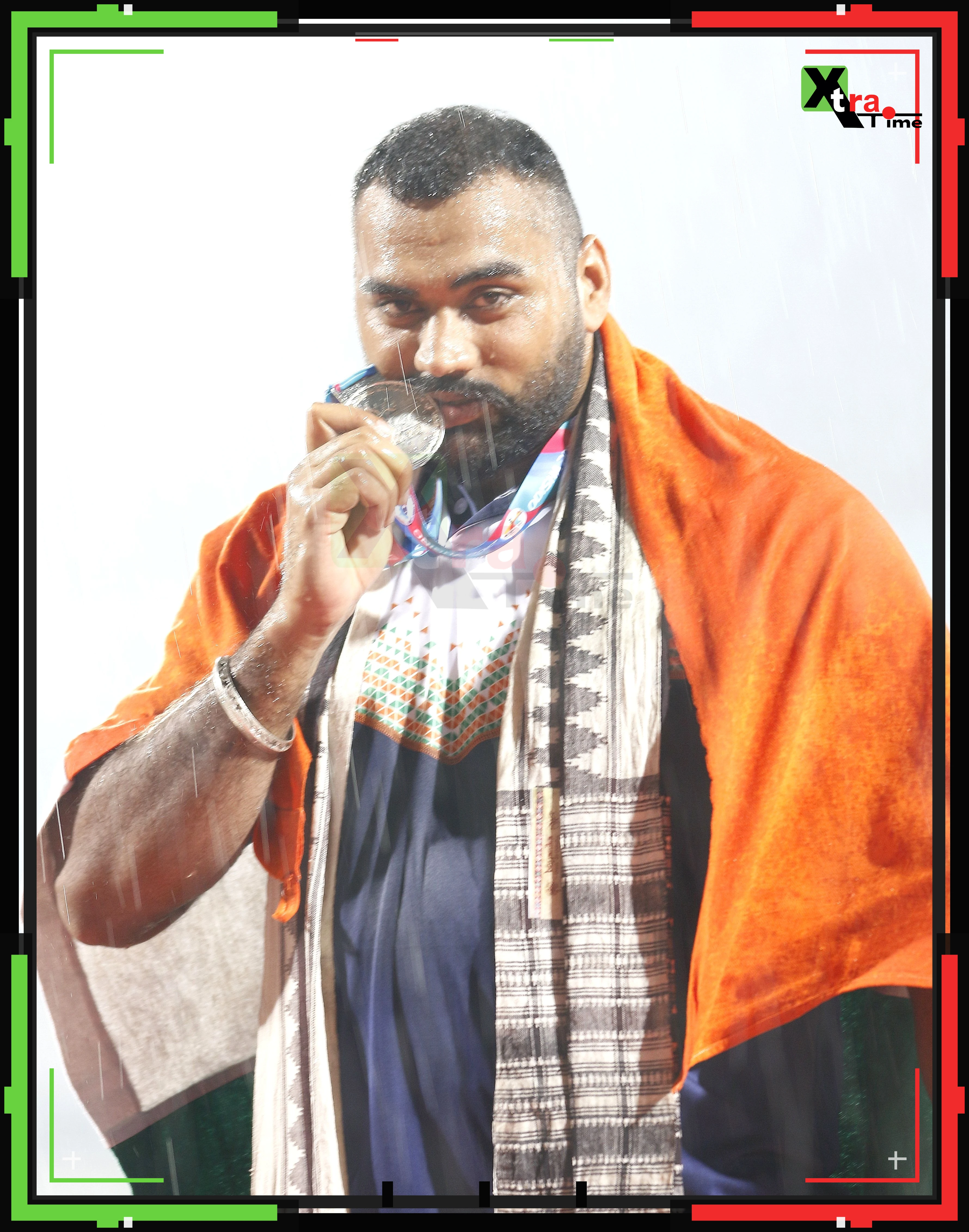 A historic golden hat-trick was missed; Tajinderpal Singh Toor won silver in the Asian Games shot put, while Prachi Chaudhary secured bronze in the 400m