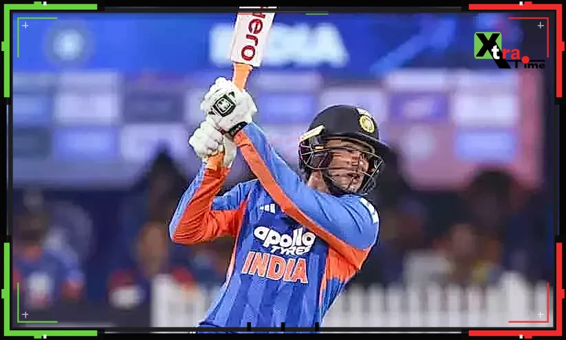 Abhishek Sharma sets a world record by hitting a six off the very first ball—a feat he has now achieved seven time