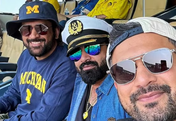 IPL 2025: MS Dhoni takes a break in the USA, watches football as IPL future hangs in balance