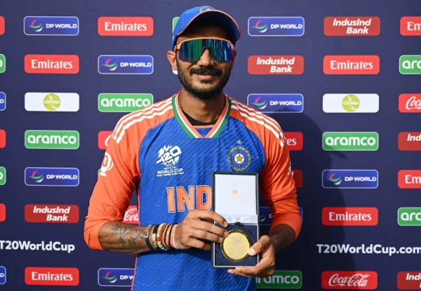 Whom did Axar Patel thank for his excellent batting form in T20 World Cup 2024?