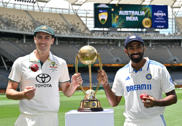 BGT 2024-25: Jasprit Bumrah and Pat Cummins stand together for a change, what's that? 