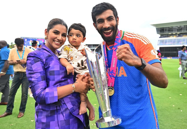 ICC T20 World Cup 2024: Sanjana Ganesan shared a heart-felt Instagram story with husband Jasprit Bumrah