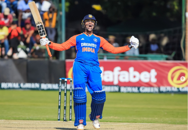 ZIMvsIND: Abhishek Sharma's maiden T20I hundred powers India to victory
