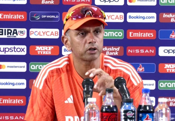ICC T20  World Cup 2024: Rahul Dravid faces bouncers regarding two key players in press conference! Find Out