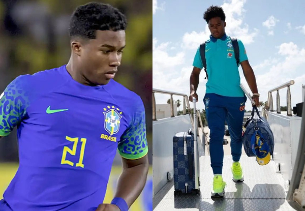 Copa America 2024: Brazil football star Endrick show offs his 37 lakhs suitcase