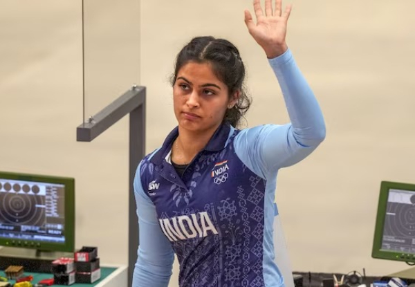 Paris Olympics 2024: Manu Bhaker finishes 3rd in 10m Air Pistol Women's Qualification to reach final