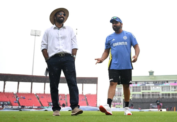 ICC T20 World Cup 2024: IND vs ENG live score update of 2nd semi-final: Sun is out, inspection at 8:45 pm IST