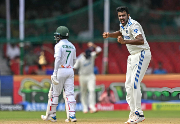 IND vs BAN: Ashwin breaks Kumble's record as India's leading Test bowler in Asia