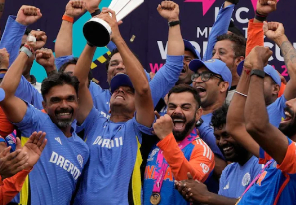 Rahul Dravid reflects on emotional celebration after India’s T20 world cup triumph