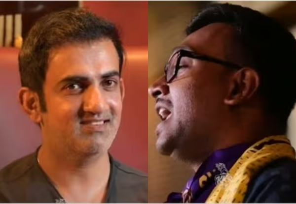 IPL 2024: KKR fan dedicates a Rabindranath Tagore song to Gautam Gambhir, watch video