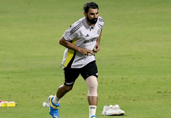 IND vs ENG: Strapped knee, unstrapped spirit, Mohammed Shami preps intensely for India’s return