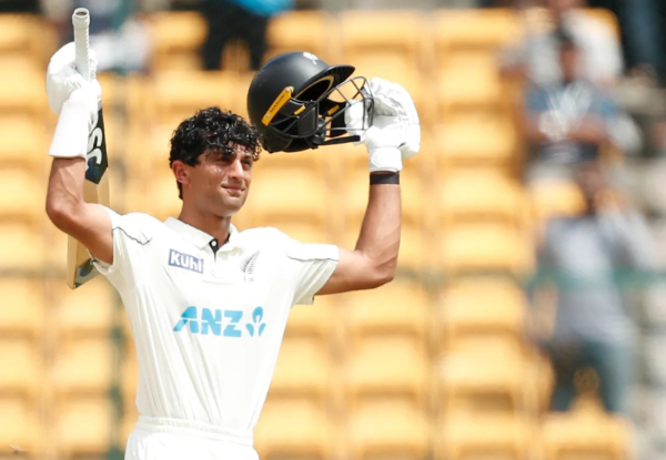 IND vs NZ: 'Local boy' Rachin’s century ends New Zealand's 12-year Test ton wait in India