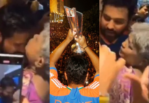 ICC T20 World Cup 2024: Rohit Sharma’s mother skipped a doctor’s appointment and hugs and kisses son 