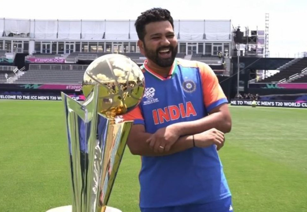ICC T20 World Cup 2024: Rohit Sharma praises beautiful New York stadium, watch viral video