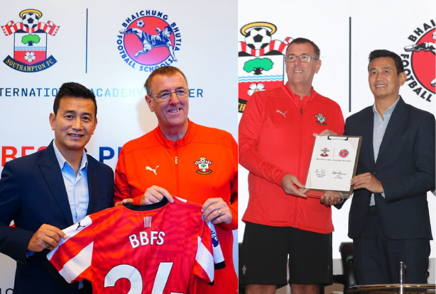 Southampton FC teams Up with Bhaichung Bhutia: A game-changer for Indian football development?