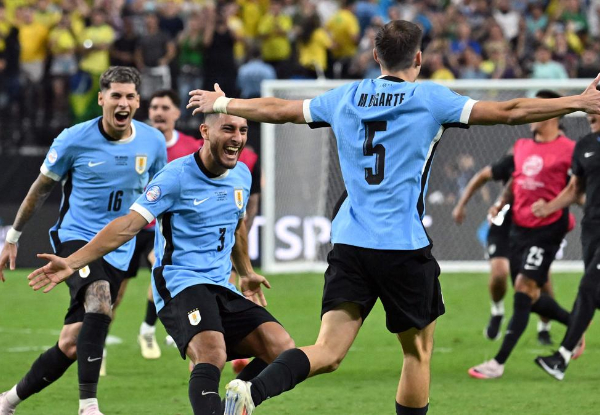 Copa America 2024: Uruguay shocks the world as they defeat Brazil in the quarter finals!