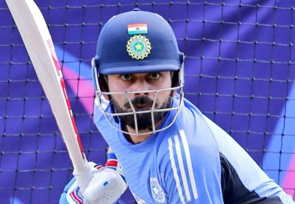 IND vs BAN: Virat Kohli's powerful shot smashes Chepauk wall, video takes internet by storm