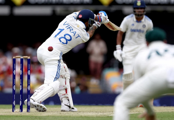 BGT 2024-25: Virat Kohli edged and gone! How fans slam pattern after India star flops in Brisbane?