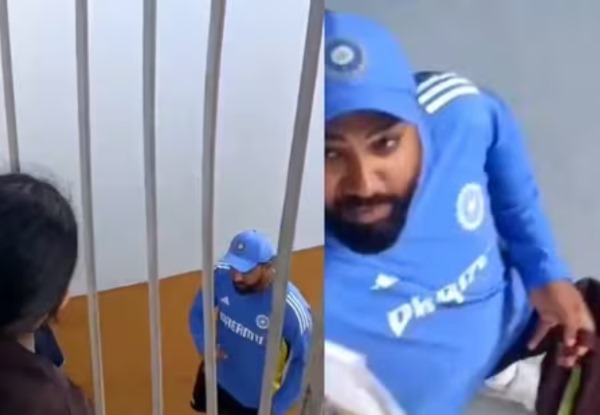 IND vs NZ: How did Rohit Sharma react when a huge Virat Kohli fan asked for his autograph? watch here