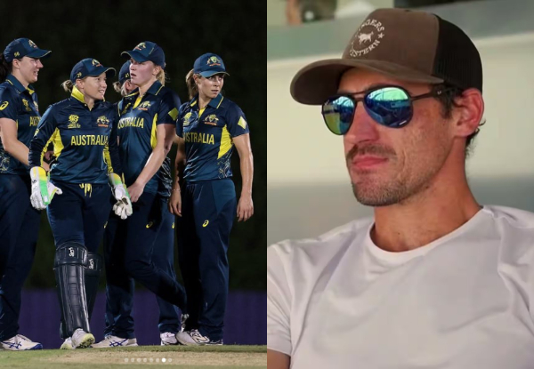 Women's T20 World Cup 2024: Watch Mitchell Starc supports wife Alyssa Healy from stands