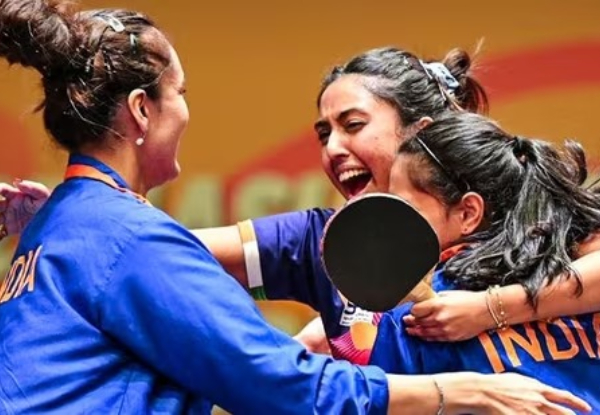 Asian Table Tennis Championships 2024: A Manika-Ayhika heroic assure India's first-ever Asian Championships medal