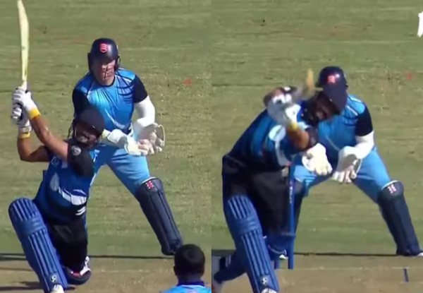 Suresh Raina hammers Shakib Al Hasan with two mammoth sixes, watch here