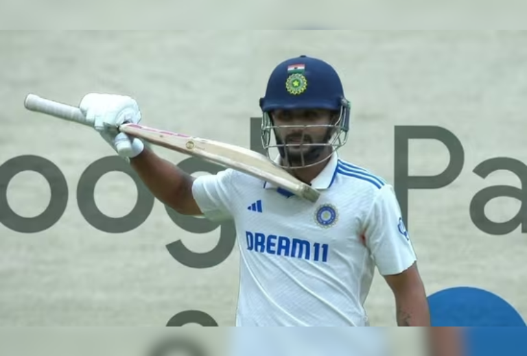  BGT 2024-25: Nitish Reddy smashes maiden test fifty, celebrates in 'Pushpa' style