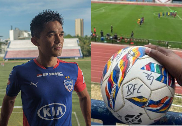 Chhetri's epic pass creates an unforgettable moment for fan 