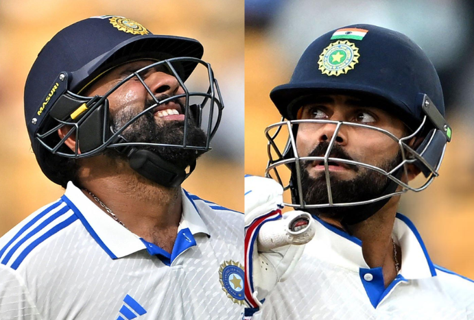 IND vs NZ: Harsha Bhogle highlights Virat and Rohit's decline with striking stats