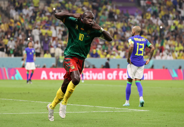 FIFA World Cup 2022: Aboubakar late strike stun Brazil 1-0; Switzerland wins five-goal thriller against Serbia to make it to Rd 16 | XtraTime